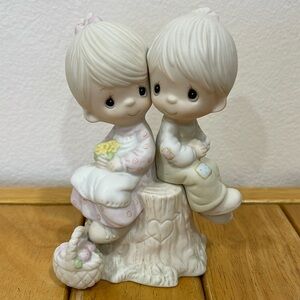 1979 Precious Moments “Love One Another” Jonathan and David Figurine